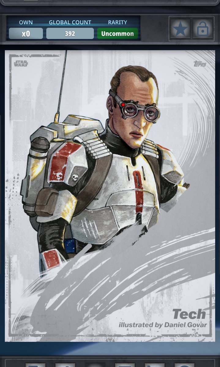 New tech card he looks so done with everyone I’m crying