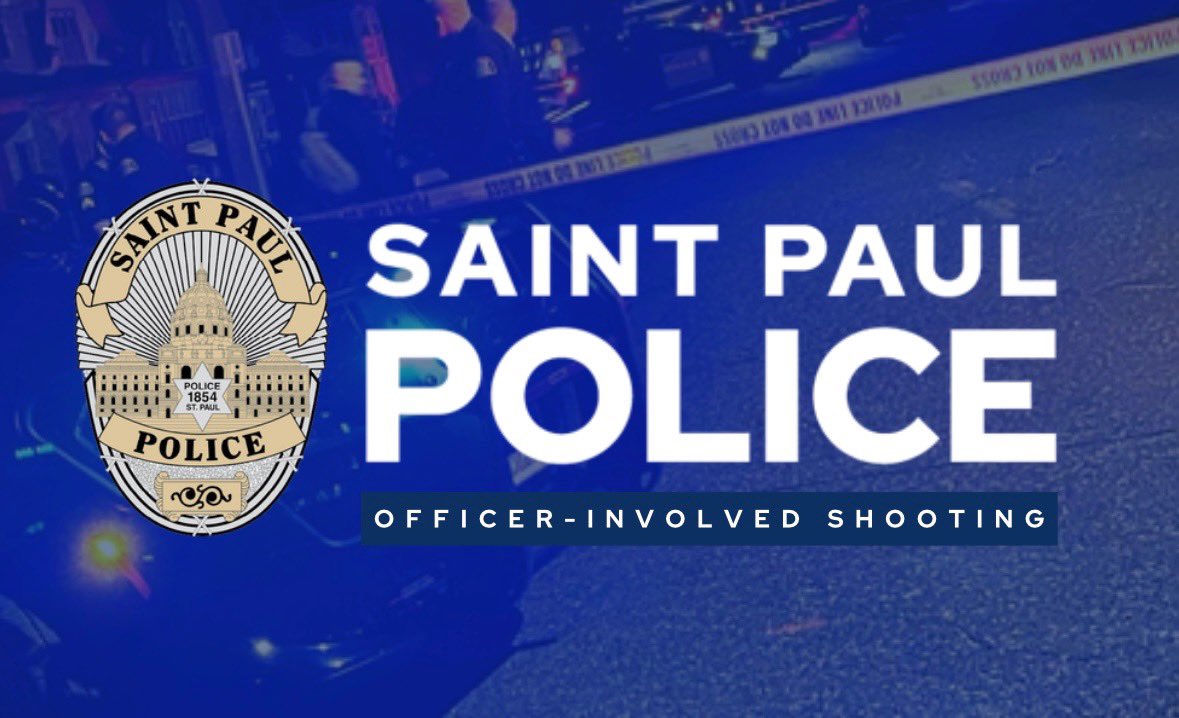 Saint Paul Police Department (@sppdmn) on Twitter photo OFFICER INVOLVED SHOOTING
Saint Paul police officers were involved in a shooting just after 12:30 p.m. in the area of Maryland Avenue East and Clarence Street.
No officers were injured.
The <a href="/MnDPS_BCA/">Minnesota BCA</a> will be conducting the investigation related to this incident.
Watch here OFFICER INVOLVED SHOOTING
Saint Paul police officers were involved in a shooting just after 12:30 p.m. in the area of Maryland Avenue East and Clarence Street.
No officers were injured.
The <a href="/MnDPS_BCA/">Minnesota BCA</a> will be conducting the investigation related to this incident.
Watch here