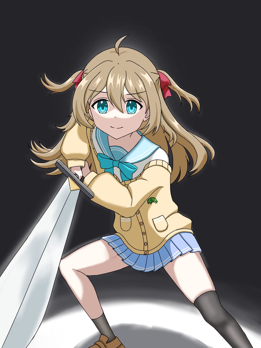 AiizenClyde's tweet image. Gave her a sword

#heartheartart