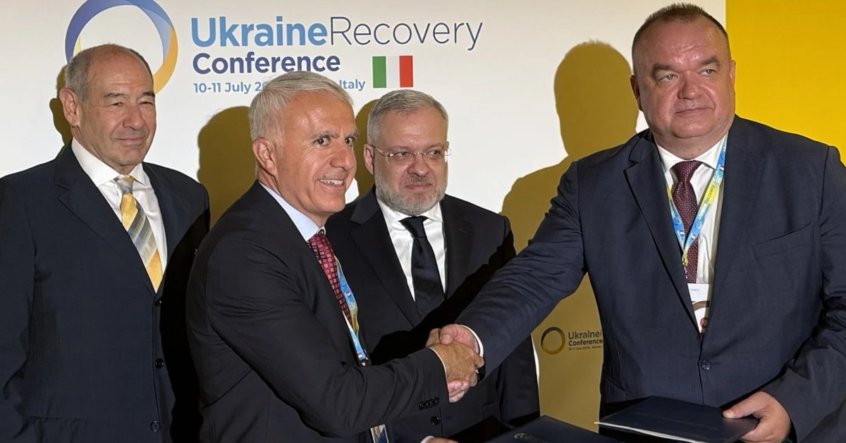 WECNuclear's tweet image. We signed an agreement with Ukraine's national nuclear energy company @energoatom_ua to jointly pursue final fuel assembly capability in Ukraine.
Signed during this week's Ukraine Recovery Conference in Rome, Italy, this cooperation deepens the partnership between both…