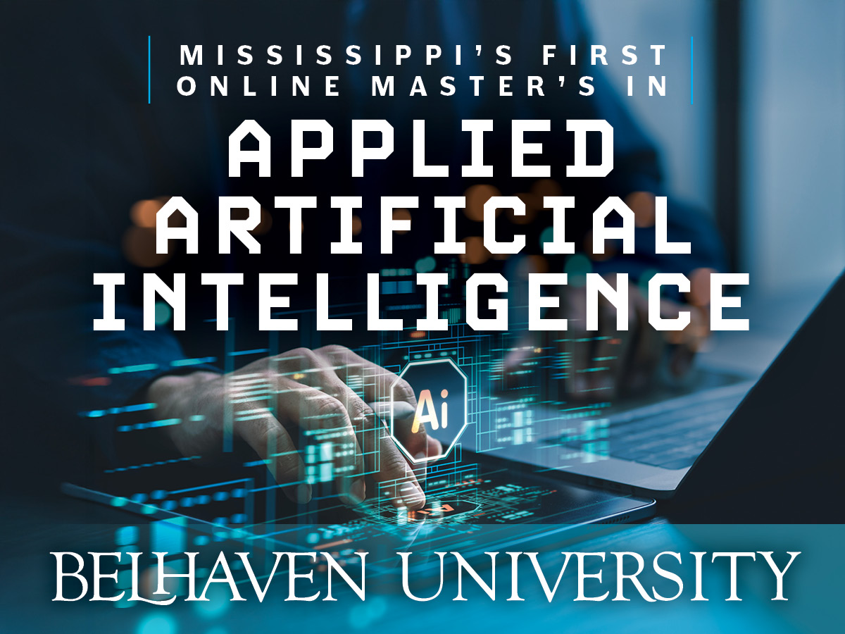 Belhaven University has launched the state’s first online Master of Science in Applied Artificial Intelligence, preparing students for in-demand tech careers grounded in ethical leadership.

gobelhaven.com/MSinAI
