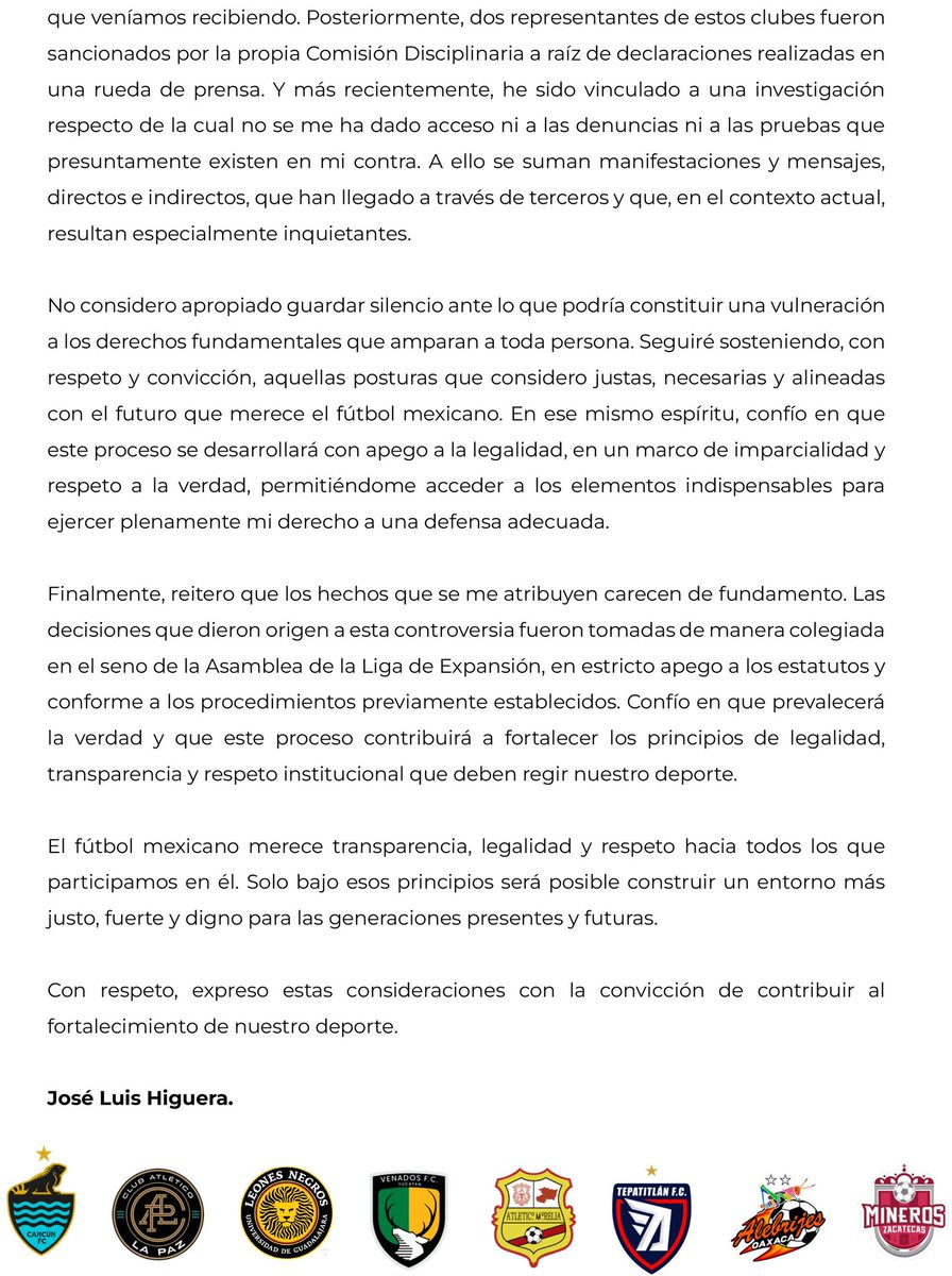 A la opinión pública.