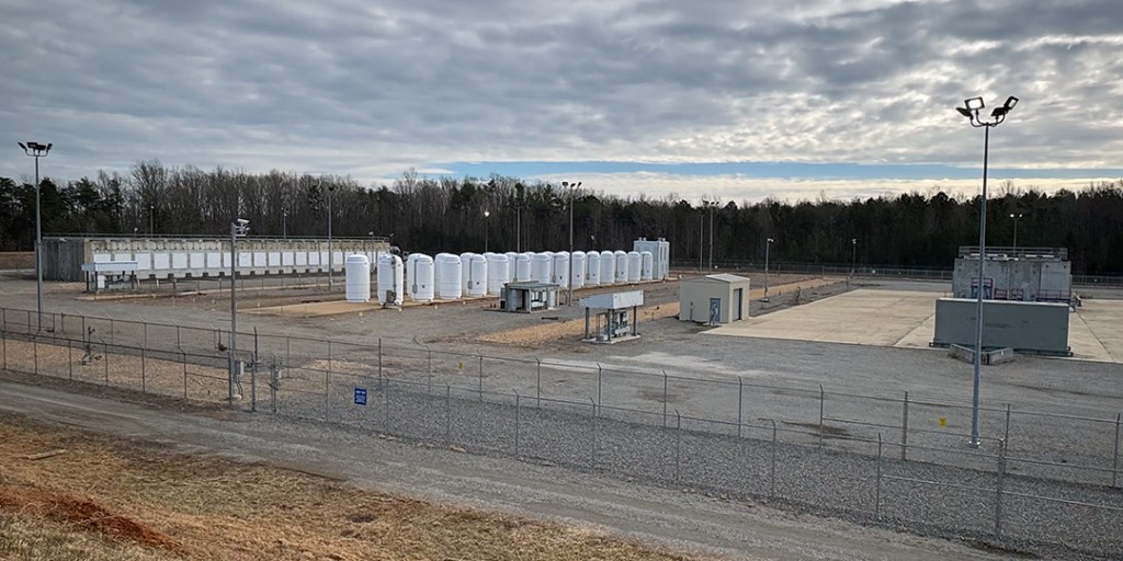 That’s it?

This is what 45 years of spent nuclear fuel looks like safely stored at Dominion Energy’s North Anna nuclear power plant.

Each cask generated around 5 billion kilowatt hours of electricity — enough to power nearly half a million homes each year.