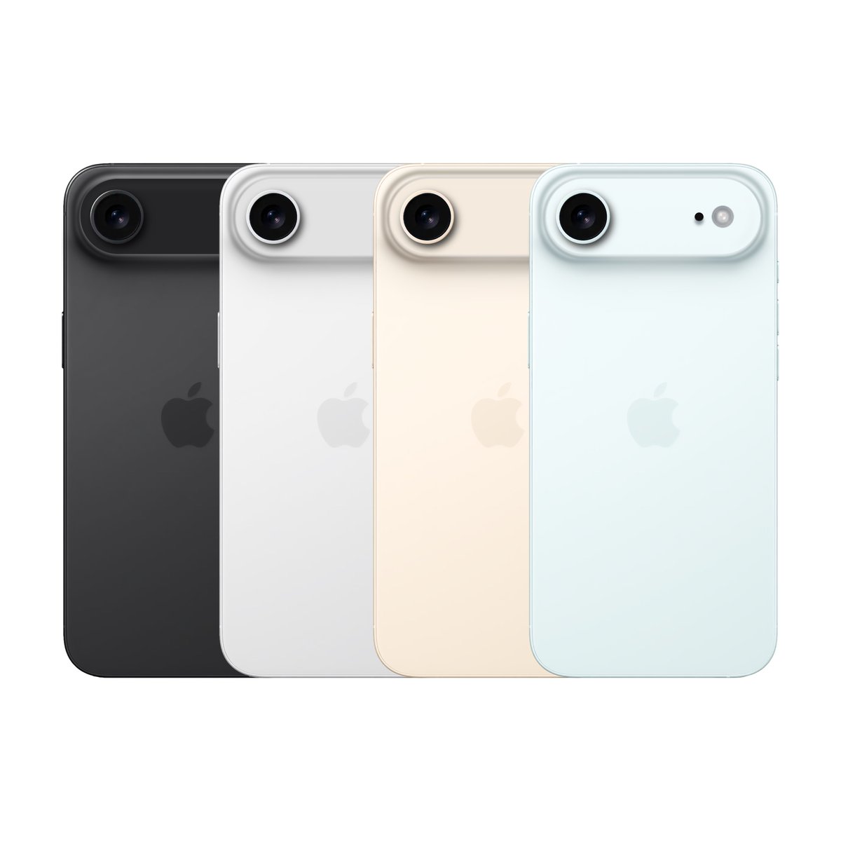 theapplehub's tweet image. These are the rumored color lineups for the iPhone 17 and iPhone 17 Air 🔥
Which color is your favorite?
Source: yeux1122