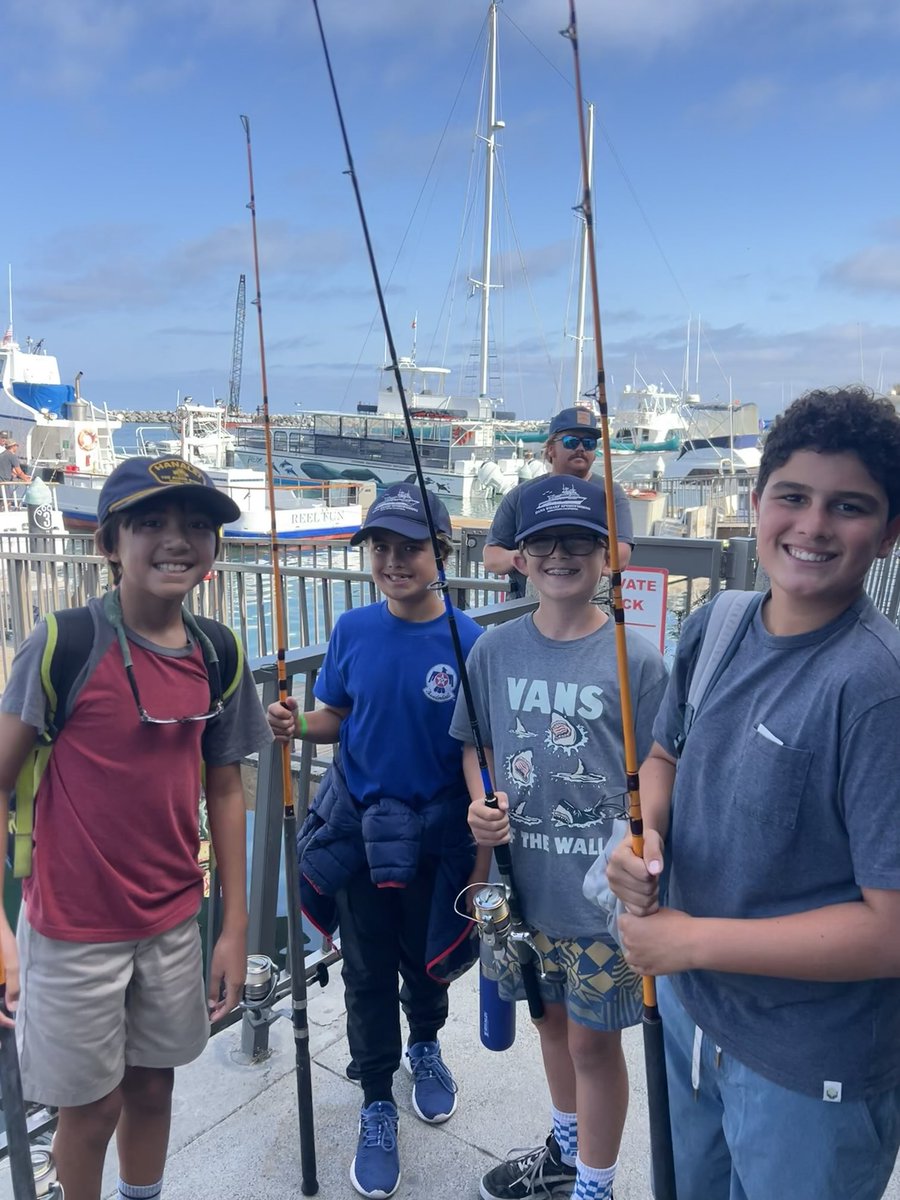 Let’s go fishing this Sunday at Fish Dana Wharf !!