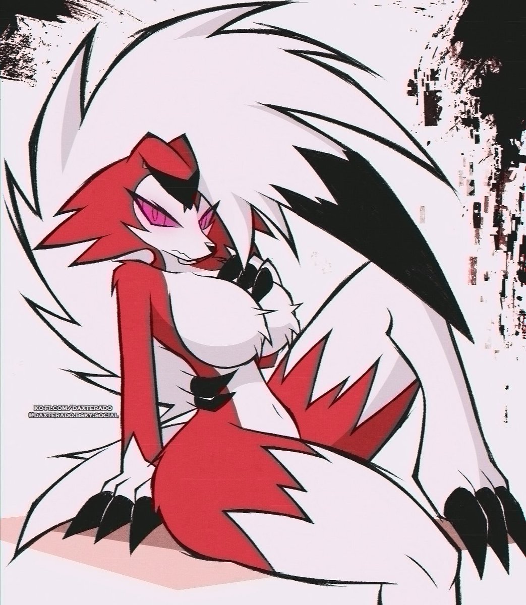 First (2021) and latest (2025) Lycanroc drawings.