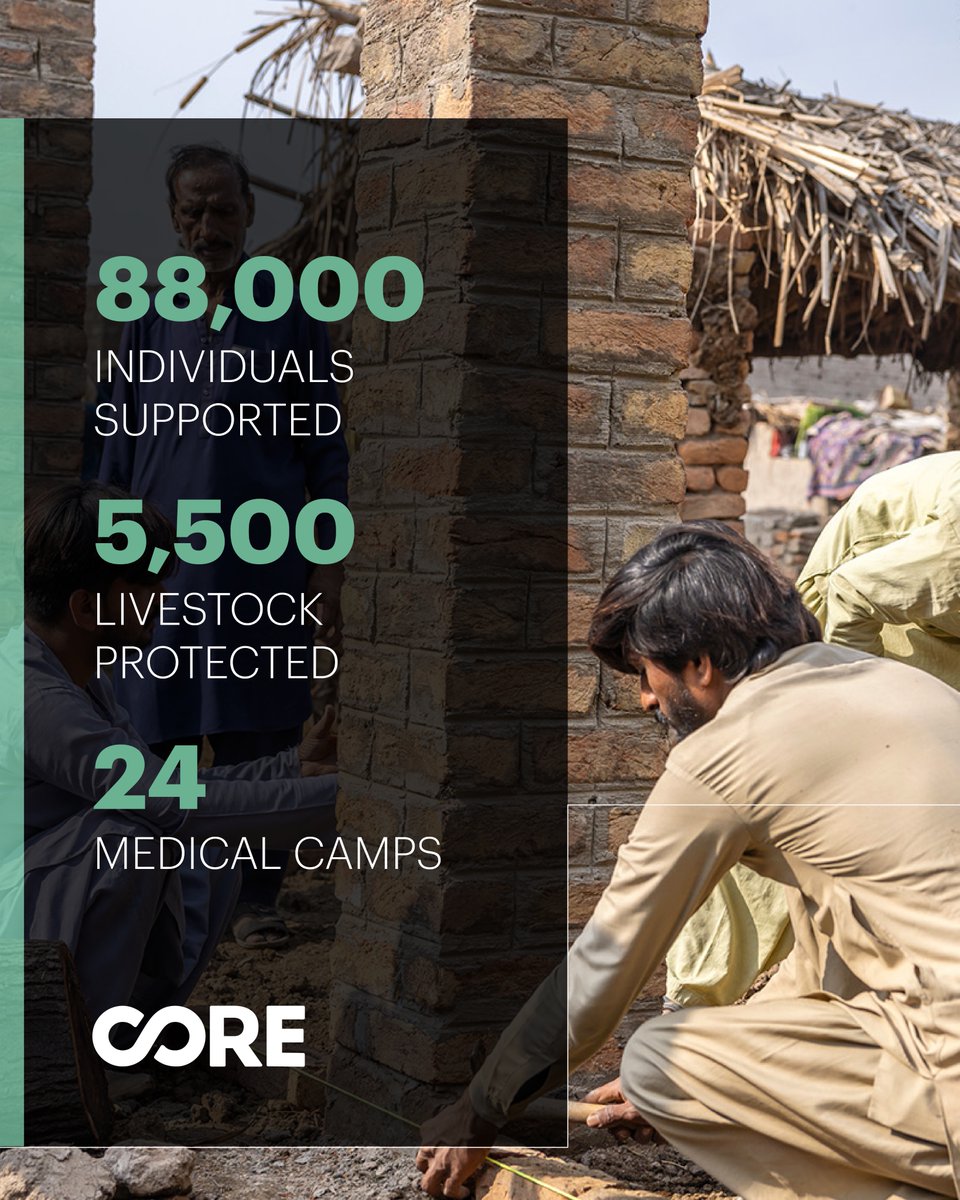 COREresponse's tweet image. Catastrophic flooding is becoming increasingly common, and as we saw in Texas just days ago, history has a way of repeating itself. In September 2022, Pakistan experienced unprecedented, devastating floods that caused widespread damage across the country’s southern regions.