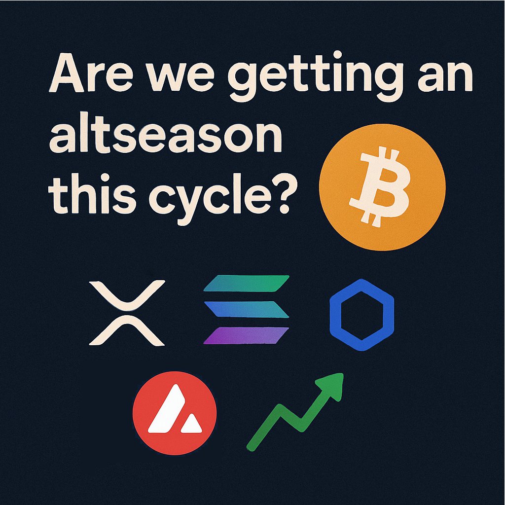 🔶Altseason in 2025/26?!

Each previous bull market has had an altseason, it's an inherent part of the bull cycle.

Historically, altseasons happen after BTC tops, then liquidity rotates into ETH, and eventually to Altcoins while the BTC.D dops.

🧵↓ (1/6):