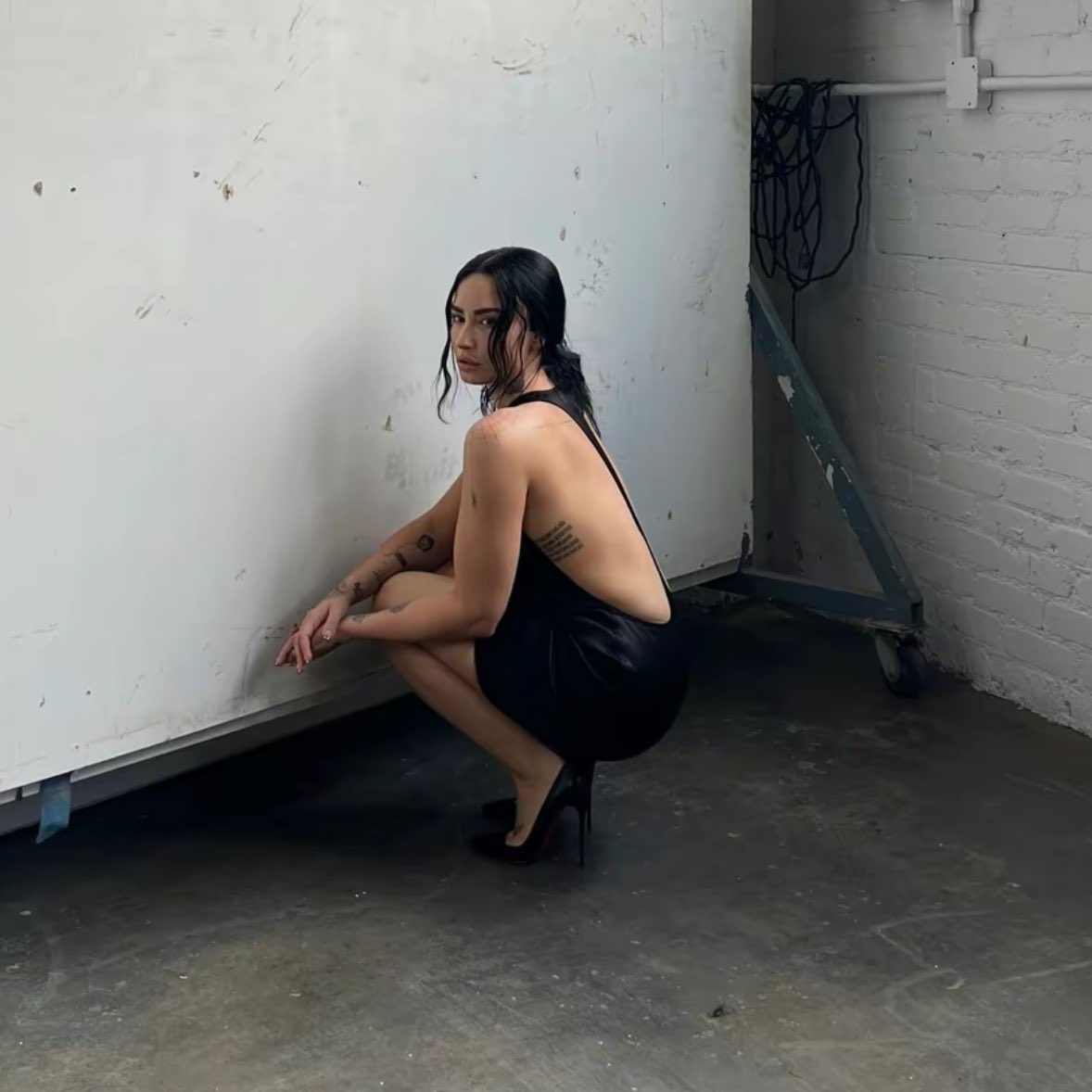DDLchartdata's tweet image. 🚨 Demi Lovato via Tik Tok.