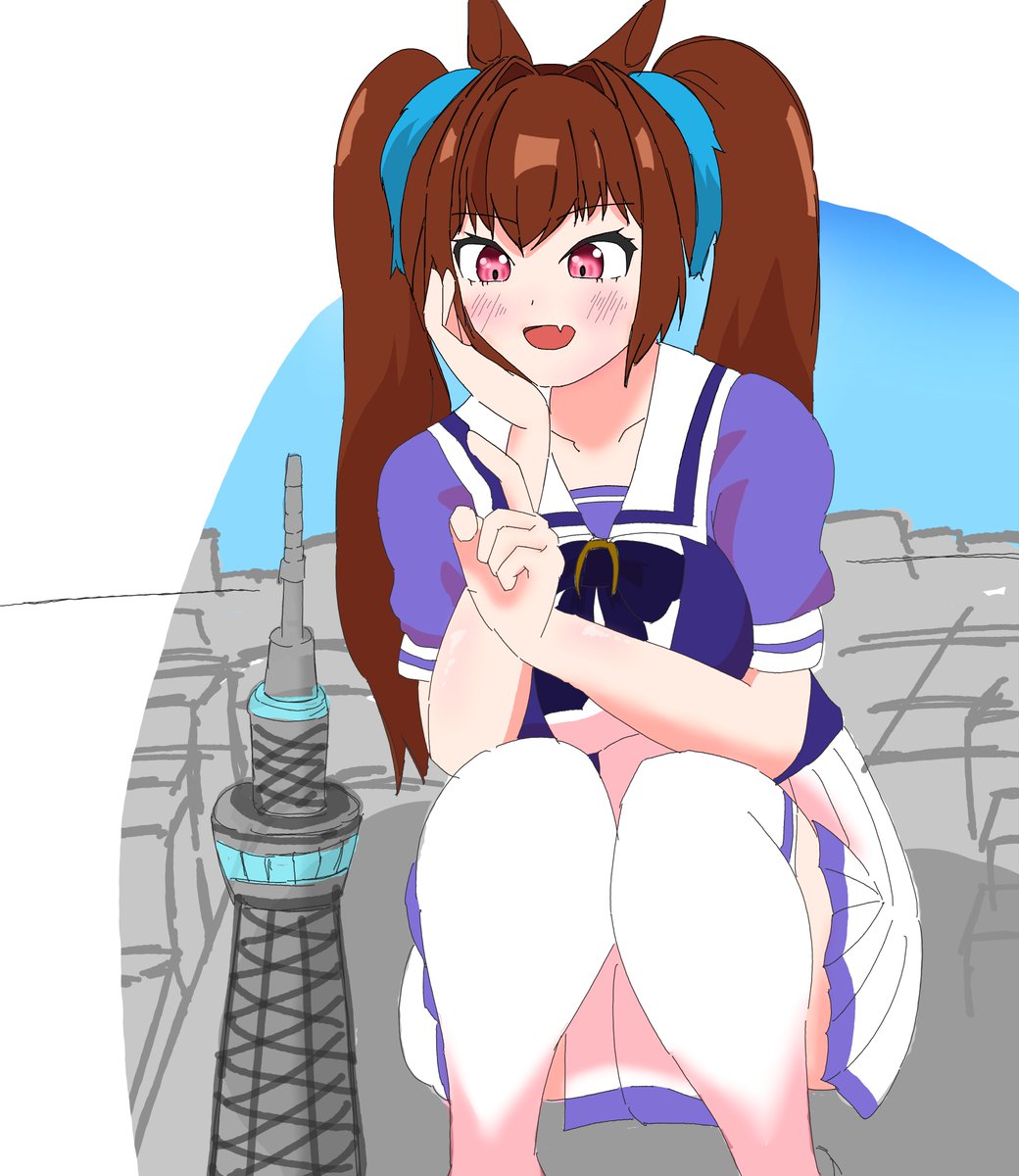 「大きさも私が一番なんだから♪」 