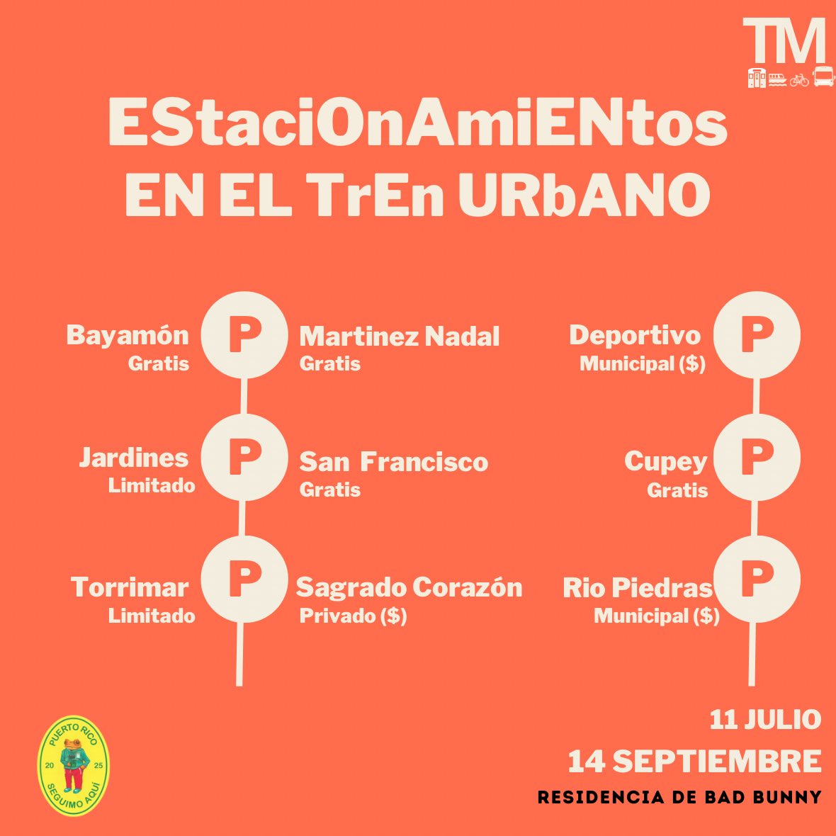 Puñetaaaa, después de tanta incompetencia el tren urbano YA ESTÁ trabajando al 100%.