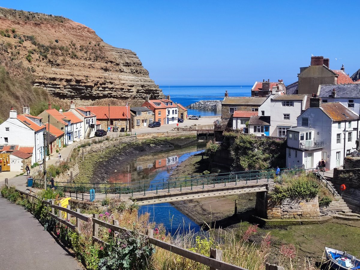 Staithes today,  nice place.