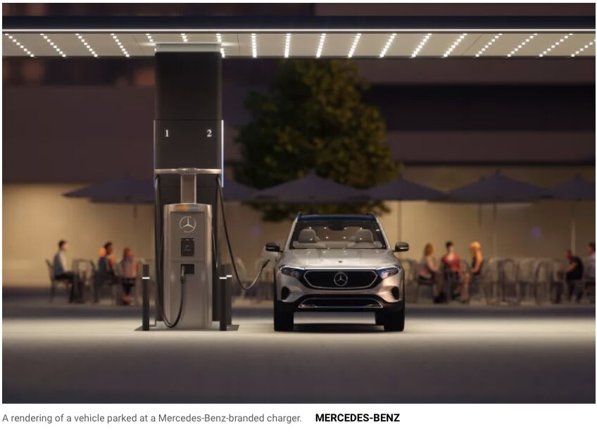 LetsVeloz's tweet image. Mercedes-Benz USA plans to roll out 2,500 high-speed chargers at 400+ U.S. locations by 2027—part of a growing trend toward automaker-owned networks that prioritize brand control, seamless tech, and user trust.
It’s one slice of a broader shift: IONNA and other joint ventures…