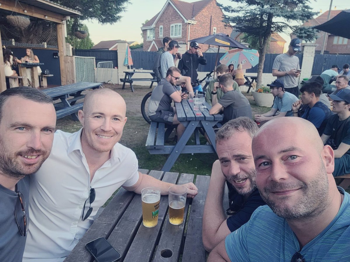 Out with these redshites 🍻
Reliving the glory days in the Barracuda, Wonderbar, Bar Red…..