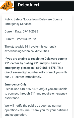 Newtown Police Delco tweet media