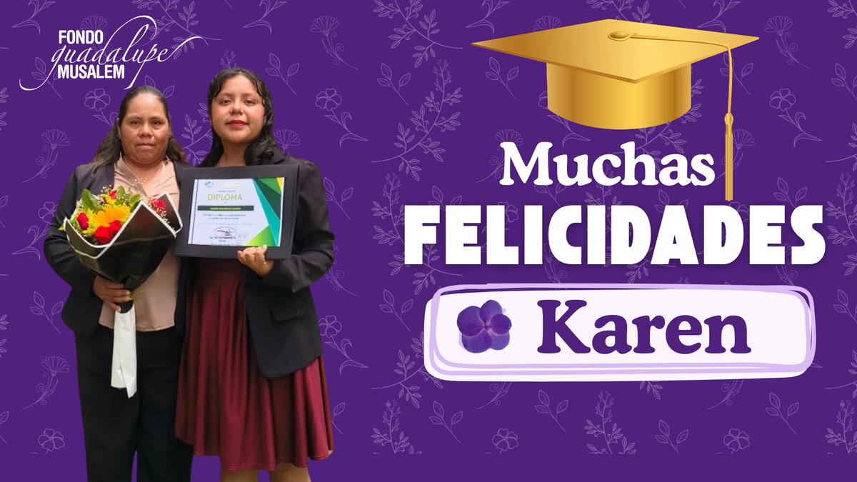 ¡Muchas felicidades, Karen! ✨
Hoy celebramos con enorme alegría tu graduación de la UTVCO en la carrera de Técnico Superior Universitario en Desarrollo de Negocios. Este logro refleja tu compromiso, tu pasión por aprender.