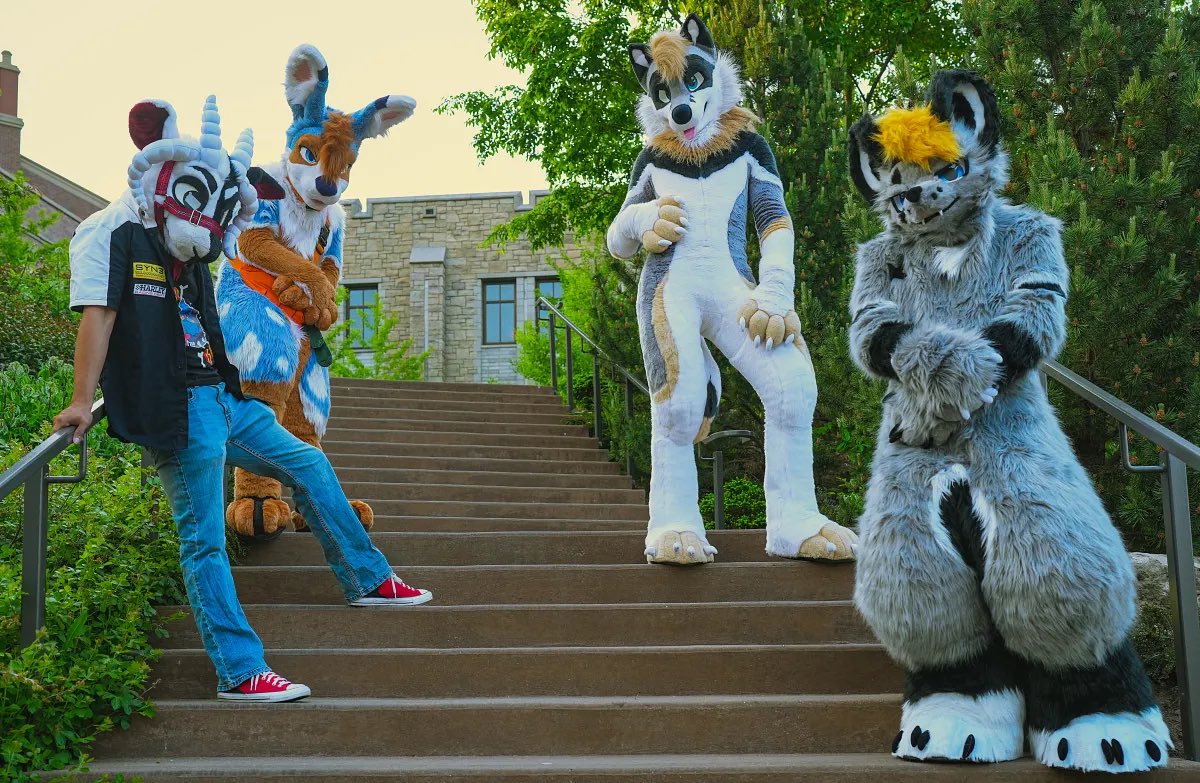 Oren🔆🔜FWA (@orenwoof) on Twitter photo It’s Friday again
#FursuitFriday
📸 <a href="/AhziDawg/">Ahzi Dawg 🔜 MP</a> <a href="/Tiger_Bunni/">Jasper / Minnow</a> It’s Friday again
#FursuitFriday
📸 <a href="/AhziDawg/">Ahzi Dawg 🔜 MP</a> <a href="/Tiger_Bunni/">Jasper / Minnow</a>