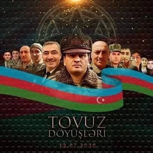 🇦🇿 Azərbaycan Ordusunun qələbəsi ilə yekunlaşan Tovuz döyüşlərindən 5 il ötür.

2020-ci il iyulun 12-də Ermənistan silahlı birləşmələrinin Azərbaycanın dövlət sərhədinin Tovuz rayonu istiqamətində törətdikləri təxribatların qarşısı qətiyyətlə alınıb.

Qələbə ilə yekunlaşan Tovuz