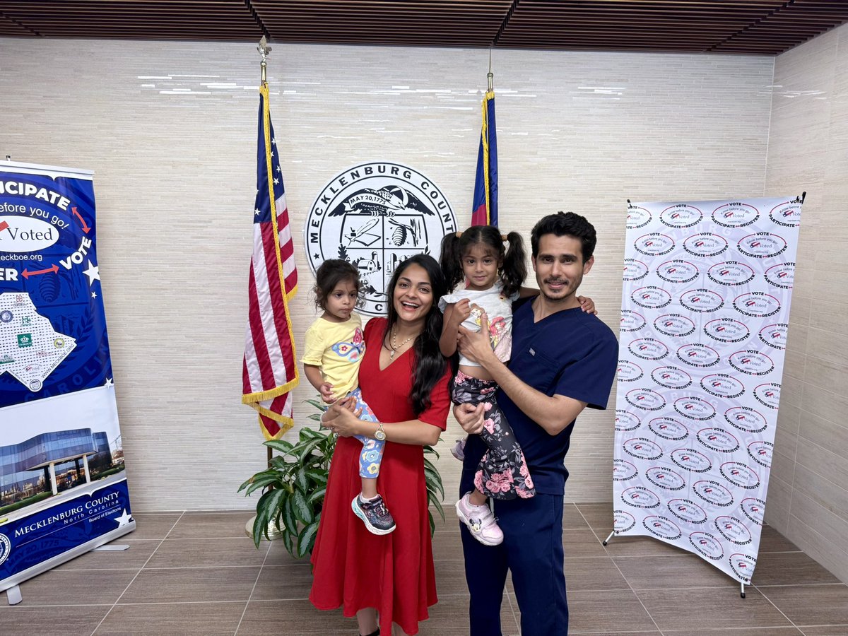 I’m officially running for re-election to Charlotte City Council At-Large!

Filed this afternoon—grateful to be surrounded by the people who inspire me most: my family. 💙

Proud of what we’ve accomplished—and ready to keep going.
#KeepItSimpleVoteDimple #CLT