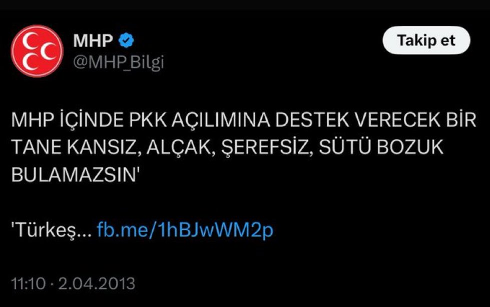Hiç aramamıştık siz gözümüze soktunuz !

Bu saydıklarınızdan bir tanesi eksik olan kaldı mı acaba partide ?
<a href="/dbdevletbahceli/">Devlet Bahçeli</a> <a href="/MHP_Bilgi/">MHP</a>