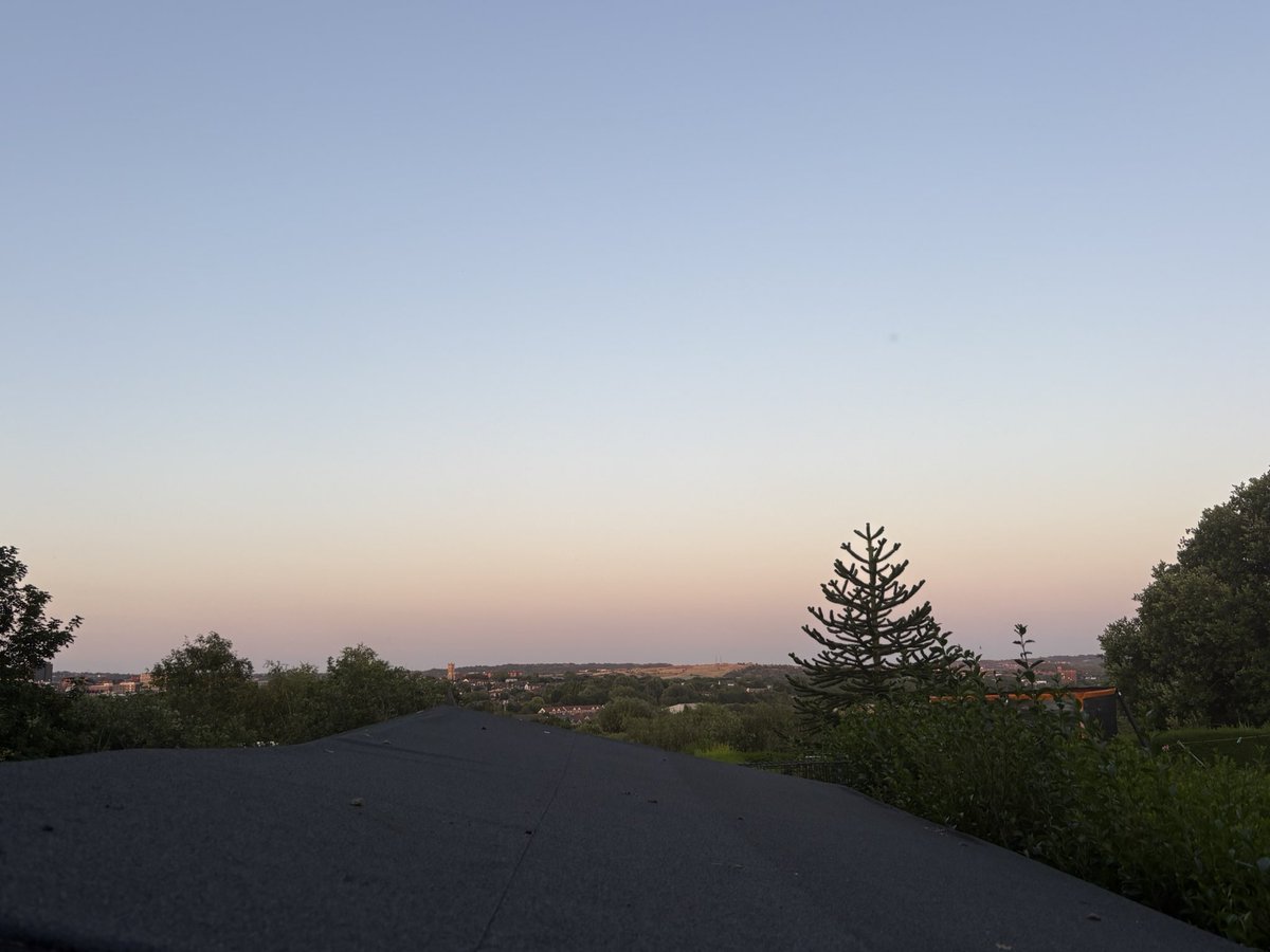 Decent view from maybank this evening.