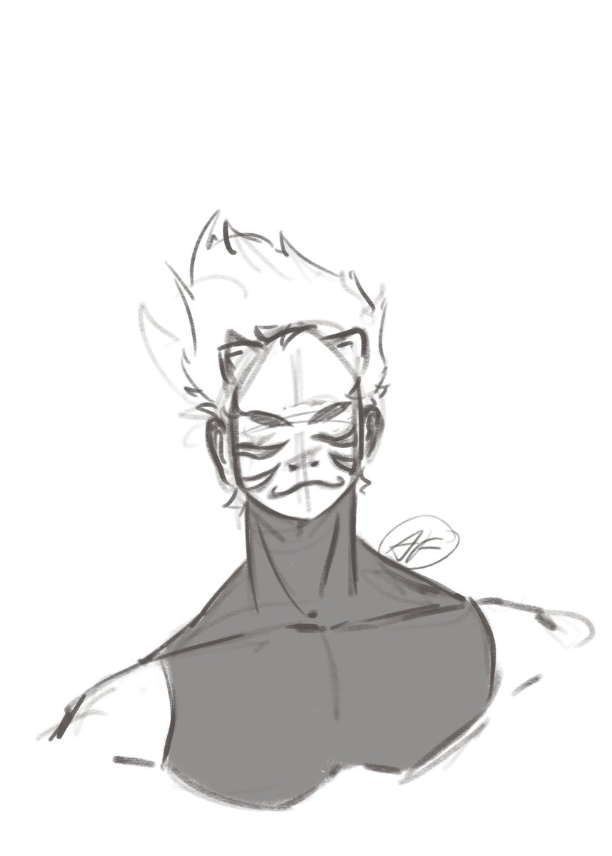 artistic_f687's tweet photo. Boredom Kakashi Sketch! #HatakeKakashi #Kakashi #kakashihatake https://t.co/25CsjEFeRc