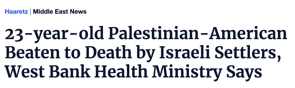 If ISIS had beaten an American to death, EVERY SINGLE media outlet would stop their programming to do breaking news coverage, the President would hold a press conference, &amp; the U.S. military would be mobilizing.

But when Israeli fanatics do it, it'll be a passing blip.
