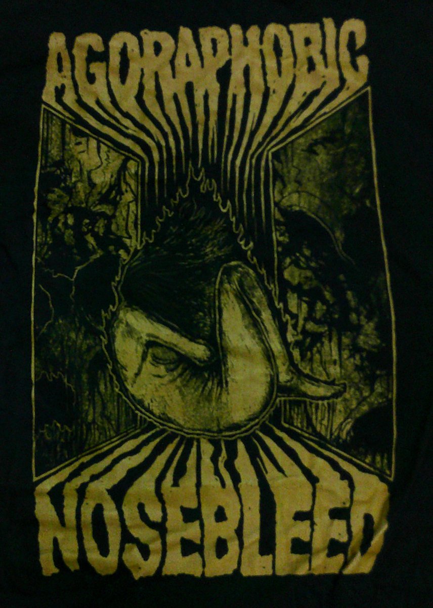 【NEW STOCKS】
AGORAPHOBIC NOSEBLEED T-shirts S/M/L/XL size 4250円
no-remorse.info/?pid=187565314
