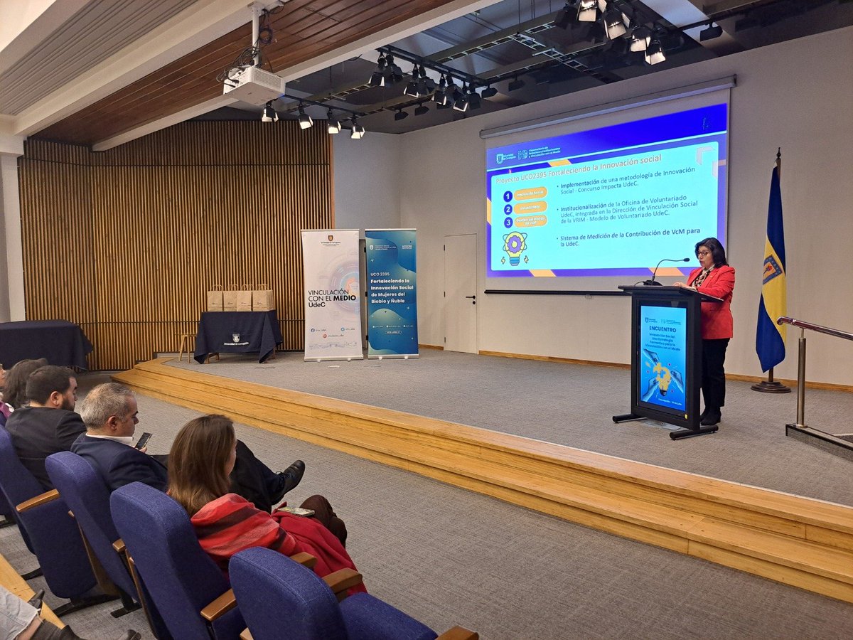 En los campus Concepción y Chillán se realizó el seminario Innovación Social: una estrategia formativa para la Vinculación con el Medio, espacio que reunió a docentes, estudiantes, autoridades y comunidades para reflexionar sobre cómo transformar la enseñanza desde el territorio.