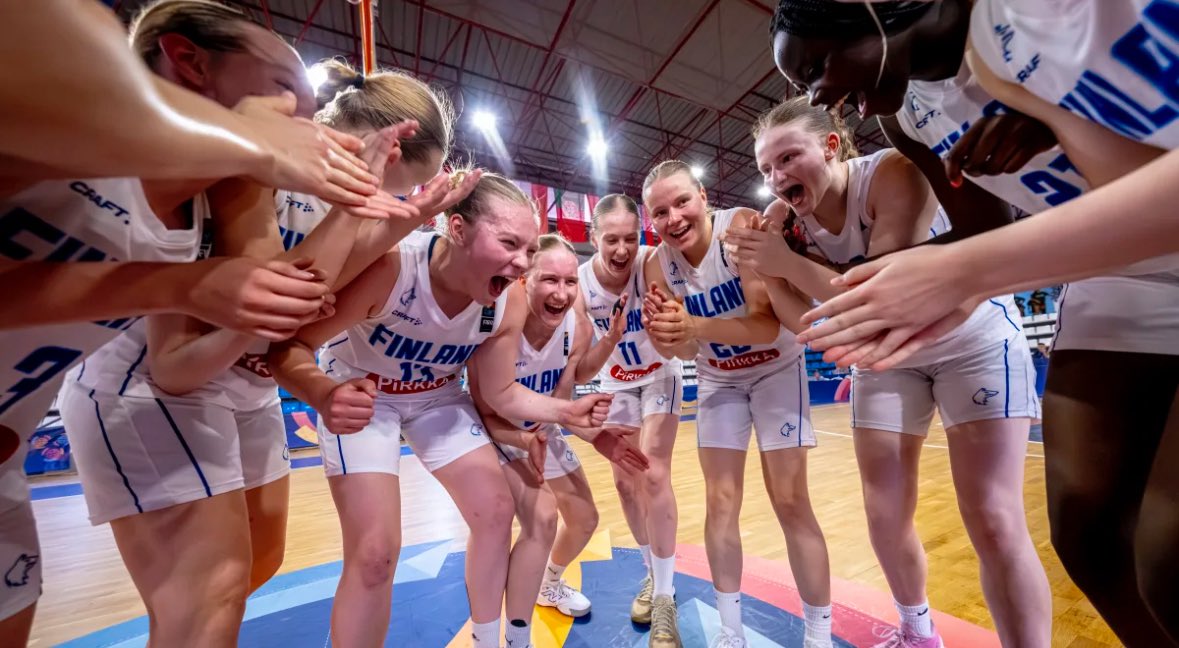 JohnHobbsTB's tweet image. For @FIBA: Finnish but not finished. The newly-established golden generation shooting Finland to new heights after securing best finish at U18 @EuroBasketWomen
fiba.basketball/en/events/fiba…