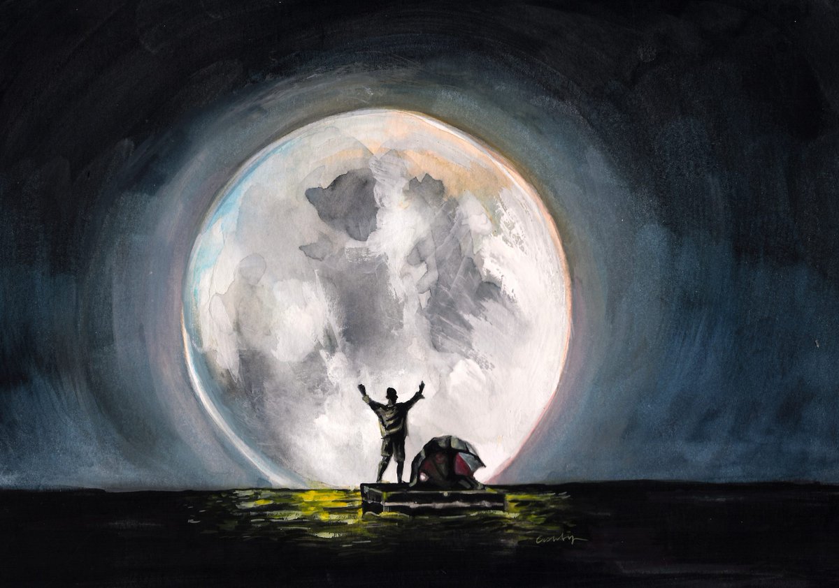 “My father says that almost the whole world is asleep. Everybody you know. Everybody you see. Everybody you talk to. He says that only a few people are awake, and they live in a state of constant total amazement.”