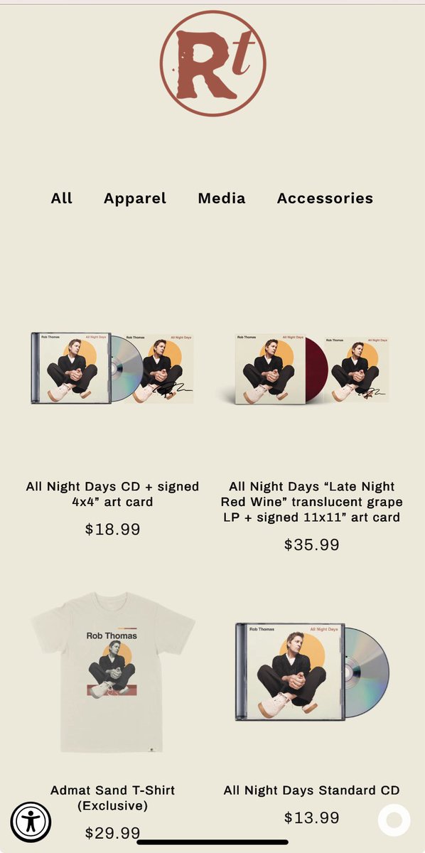 Hey lovelies, did you know you can preorder All Night Days signed CD? Go to Rob’s website and order now! B