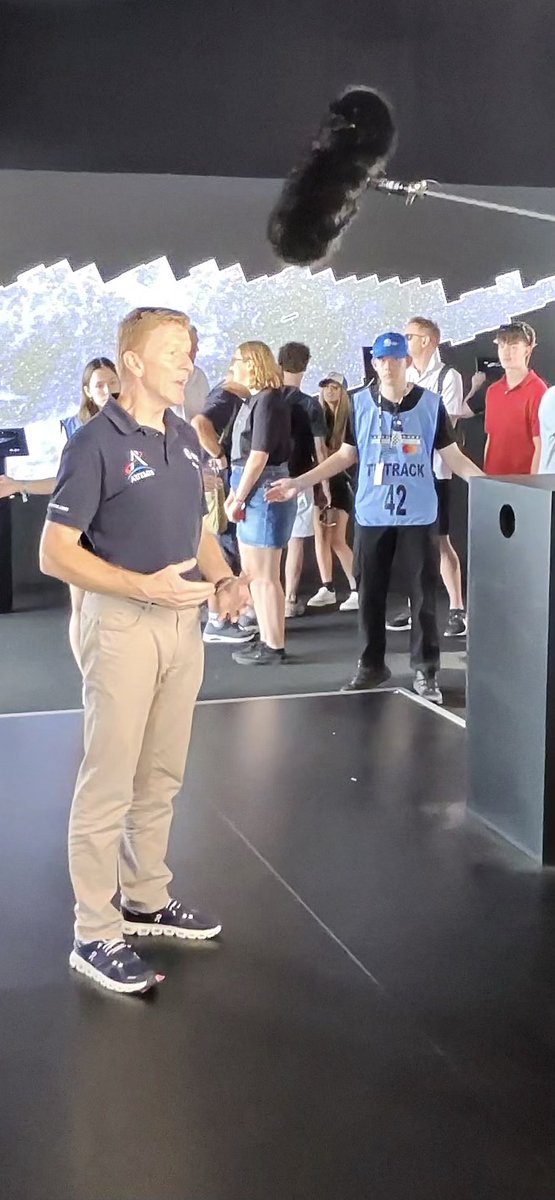MikeRowland58's tweet photo. Great day at Goodwood FOS but still had to have a bit of aviation… so Carol and I got to say hello to Astronaut Tim Peake.. which made our Hatrick Armstrong Lovell and Peake https://t.co/PSaYfC3ZmV