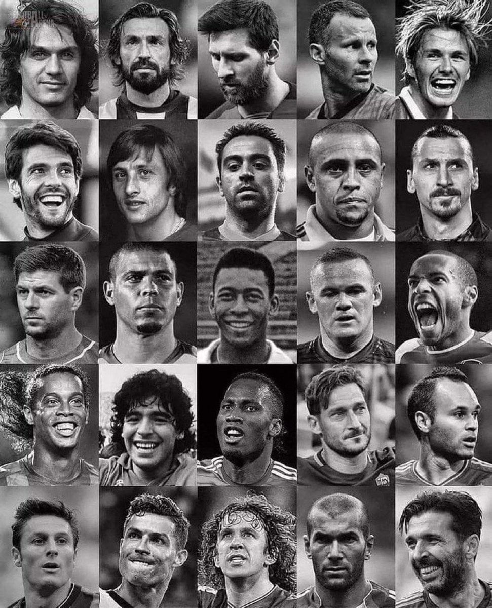 اي من هؤلاء سبب تعلقك بكرة القدم ؟