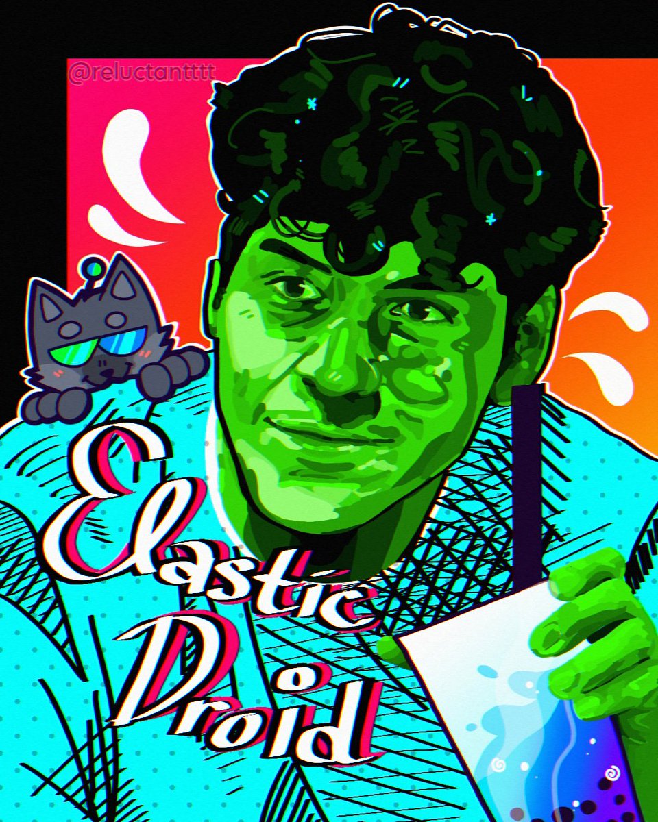 reluctantttt's tweet image. Portrait of @ElasticDroid ! 
( #frousetwt , #art )
