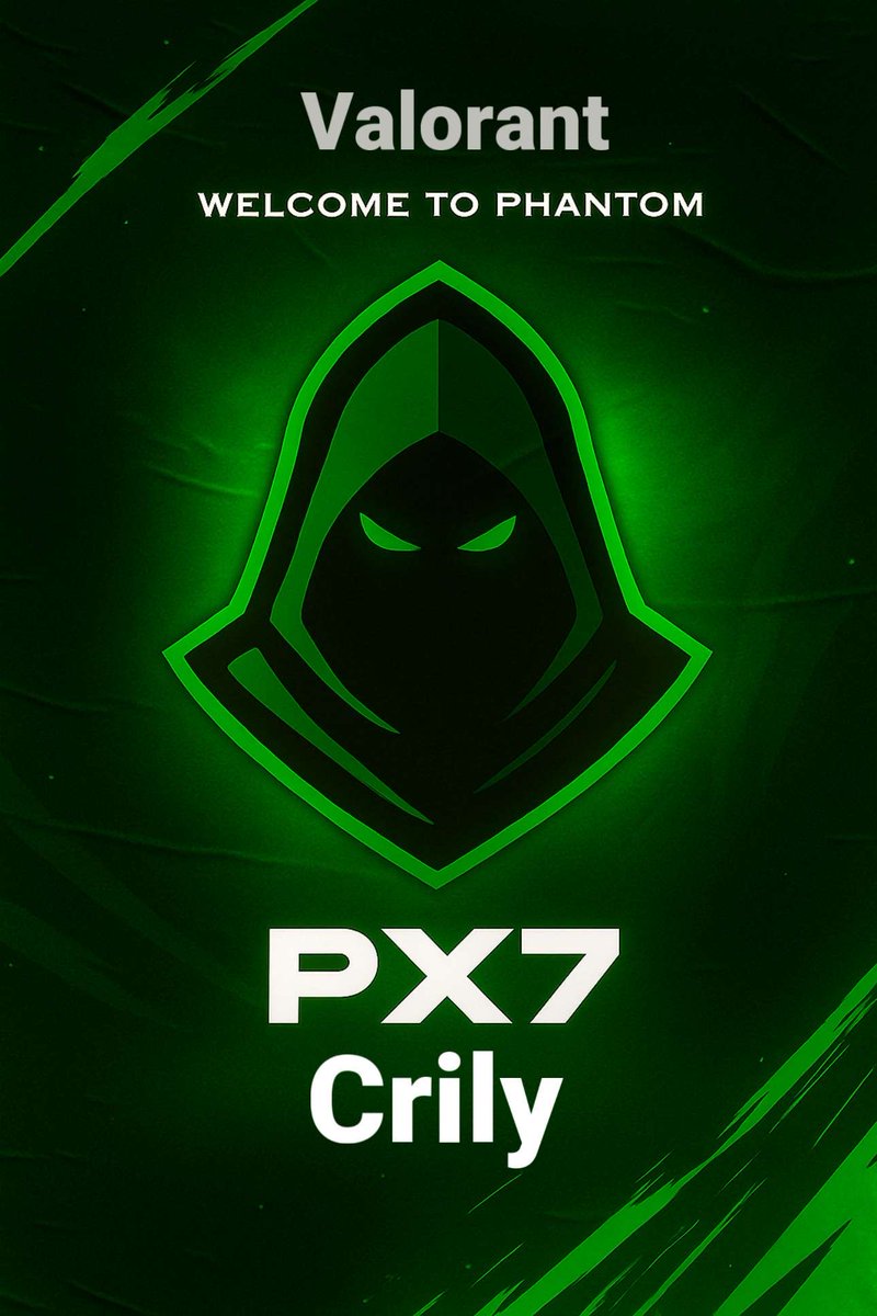 Team_Phantom7's tweet photo. ANNONCE OFFICIELLE : La signature de @GermainLaszlo  dans le roster Valorant de Phantom 7, un grand talent présent en lui ! La présentation du roster complet arrive bientot ! #TeamPhantom7 #Valorantesport #PX7WIN #francais #fyp #francais #fyp #tryhard #clan #team #Valorantfr https://t.co/Bs4VWwSqUn