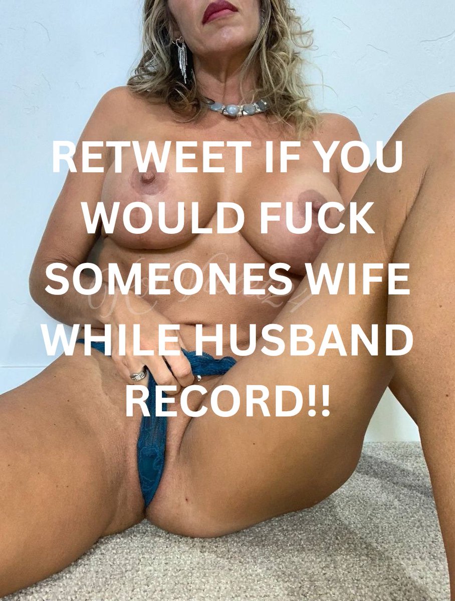 Hungrynaughty's tweet photo. Hot wife 😍🔥💫

RETWEET if you would fuck someone's wife while the husband records it 👿🥵

Ladies show us your hot wife nudes challenge 😏😉👇

@HotViolet24 https://t.co/sI4zkRNZii