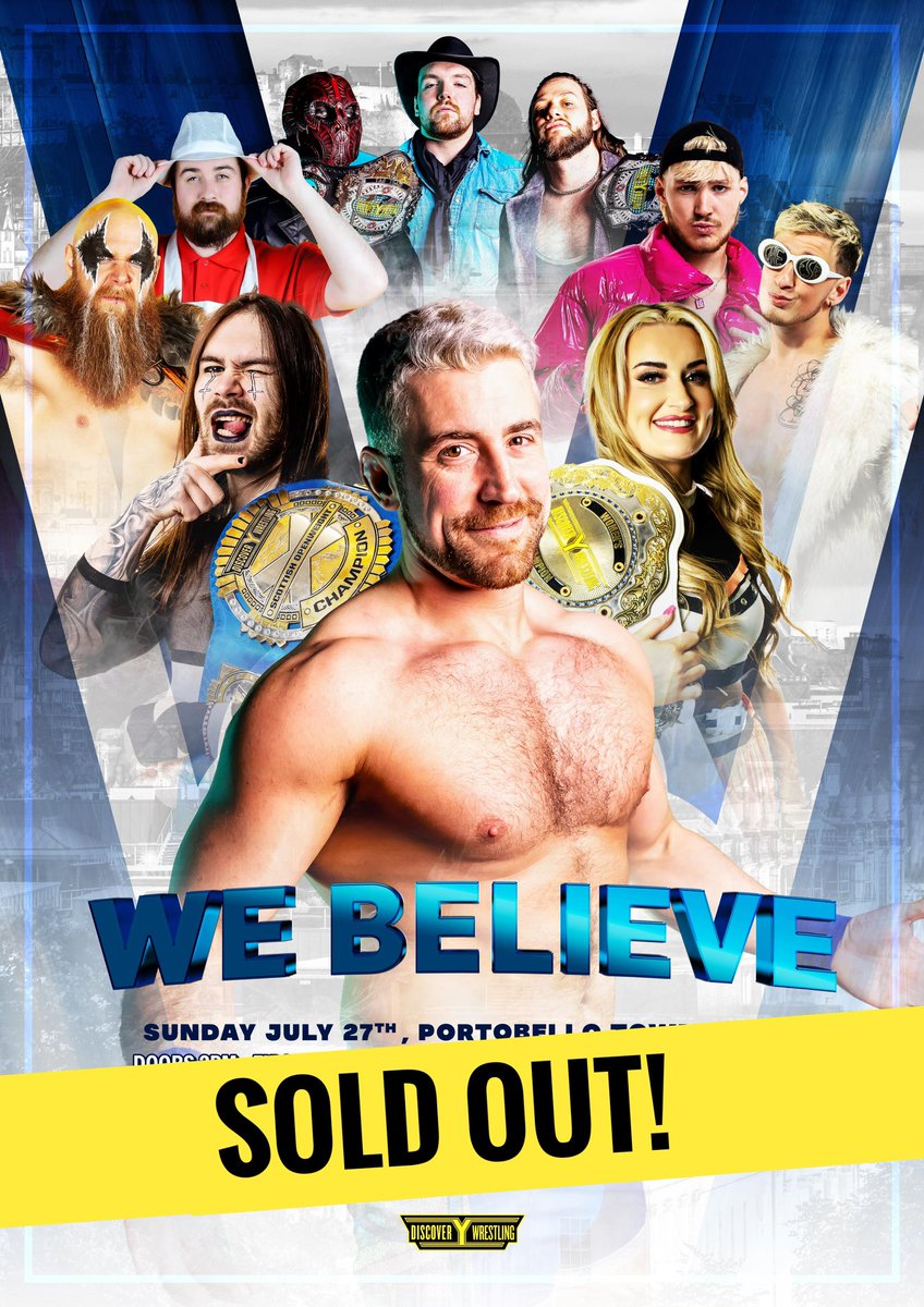 SOLD OUT 👏👏

500 tickets in 12 hours 
Thank you 🏴󠁧󠁢󠁳󠁣󠁴󠁿