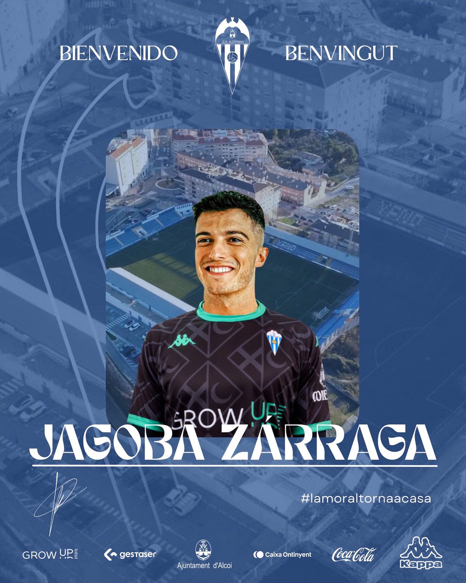Nuestro primer fichaje para reforzar la portería 🧤🥅

¡Bienvenido, Jagoba! 🤍💙

#LaMoralTornaACasa