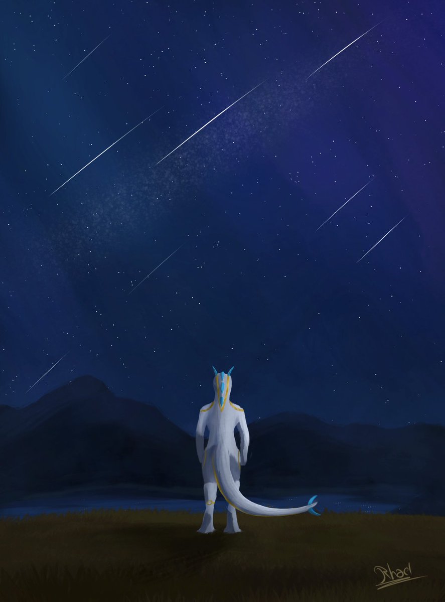 rhaeloth's tweet image. Calm after so many years of churning in all directions, never stopping, with several introspection, overthink...- But wait, it&apos;s over now and you deserve a break, since you overcome a negative part of yourself, forever.

A revenge from last year for Light-the-dragon!