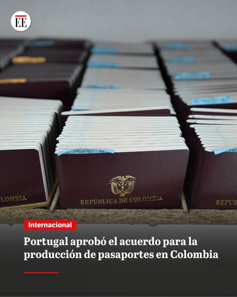 elespectador's tweet image. Por un período de diez años, Portugal dará asistencia técnica a la Imprenta Nacional colombiana. 👉trib.al/FtUfUnk