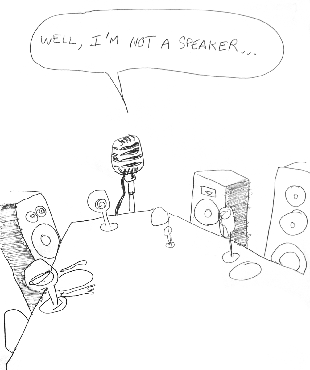 YerkerOA's tweet photo. Well, I'm not a speaker... 🔇🎙️ https://t.co/dp2oW4wmK1