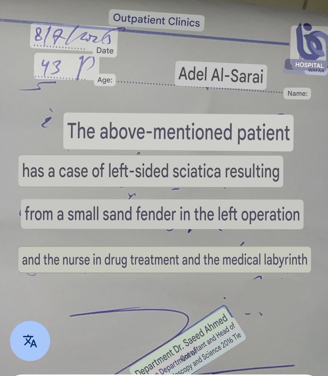 Adelsaeed222's tweet image. I need to have my left kidney stones removed this week and then move on to a prostate surgery within two weeks.
chuffed.org/project/109350…