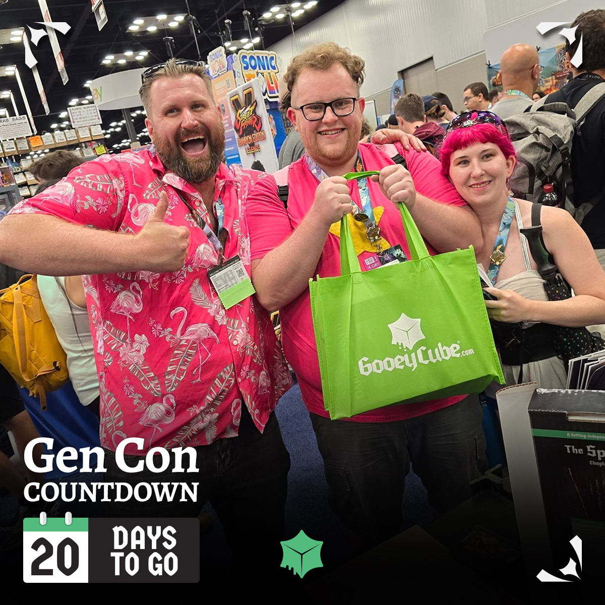 🎶 Our Booth Bards are tuning up and ready to dazzle! Swing by and let’s goo-ify your day with fun and flair! Find us at Booth 1843 in the Vendor Hall! 🎉

#GenCon @GenCon2025 #GenConIndy
