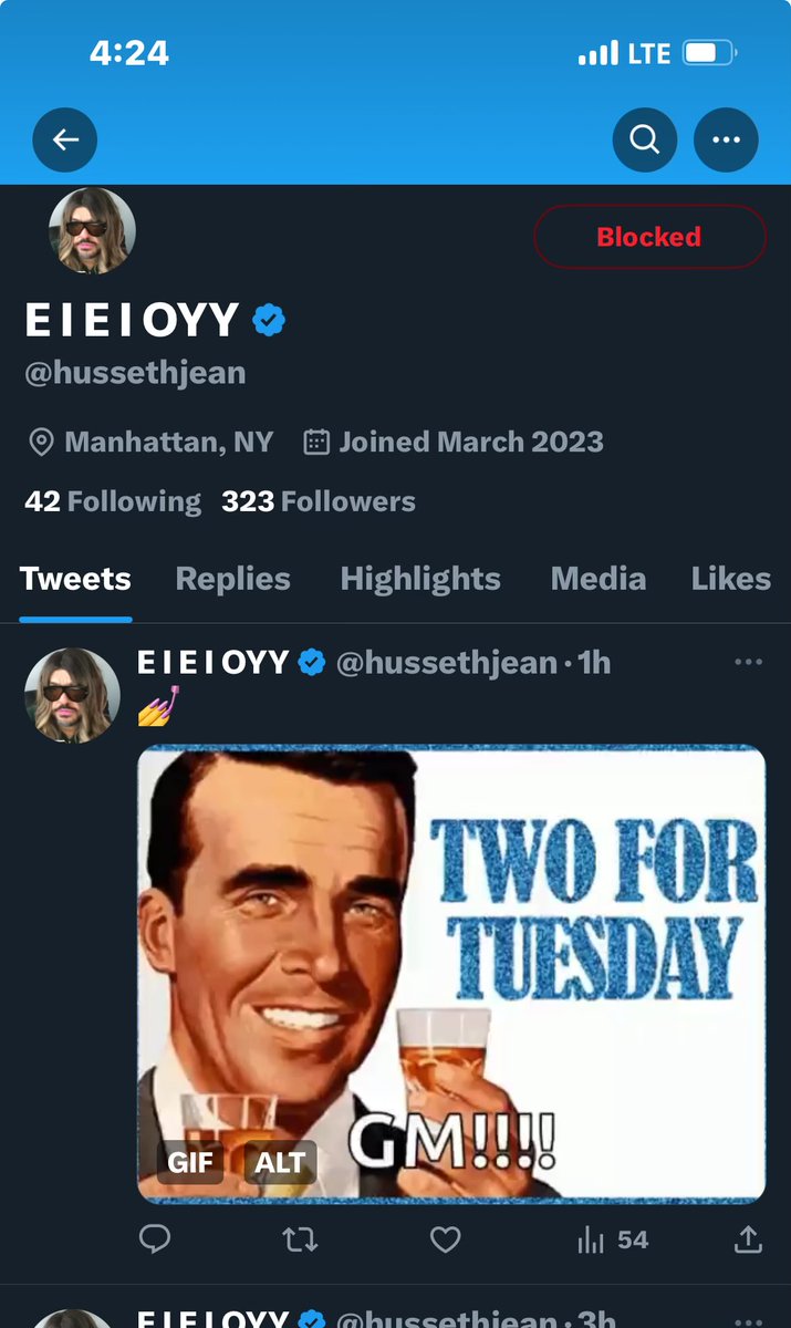 I’d like to have a word with Hussy’s liquor cart. I know the signs…