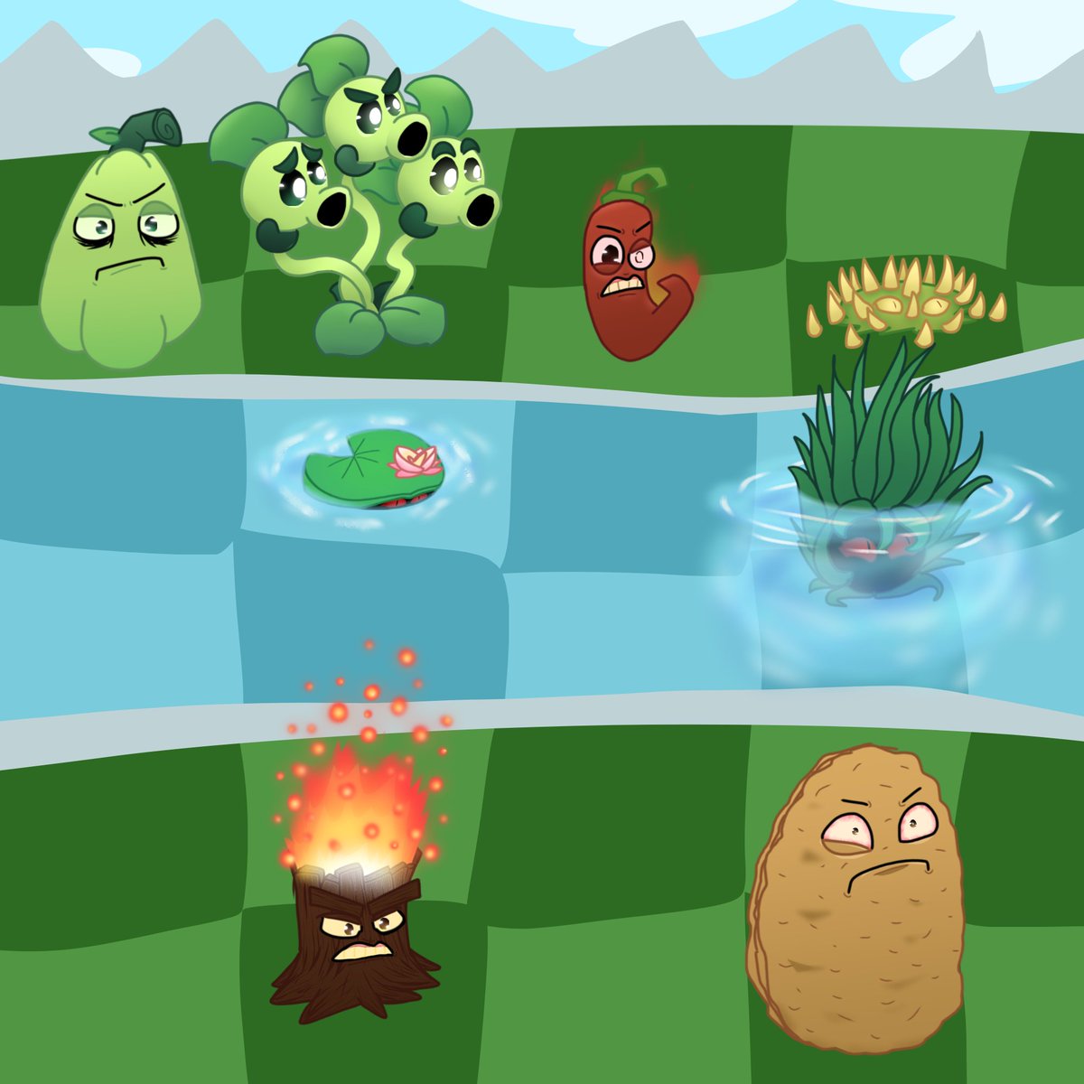 Aqui este el de la piscina, ya tenía el dibujo, solo que se me olvidó subirlo, al menos comenten cuál les gusta más🥺💔
#plantsvszombiesfanart #plantsvszombies #pvz #pvzfanart <a href="/PlantsvsZombies/">Plants vs. Zombies</a>