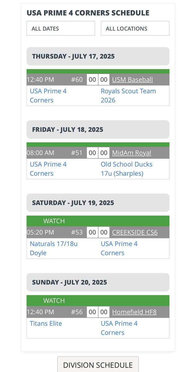 james_long10's tweet photo. I’m looking forward to competing at the PBKC Open. Here’s our game schedule so far. @Birchprospects @PBRTournaments https://t.co/hadtEkuViK