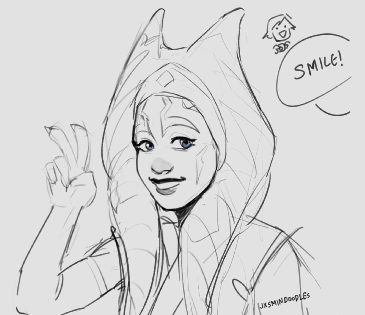 jxsmindoodles's tweet image. my daughter who never ever ever has anythign bad happen to her ,ever
#Ahsoka
