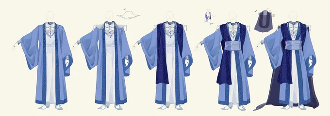 An outfit breakdown commission for @/esmereldablazingsky on tumblr