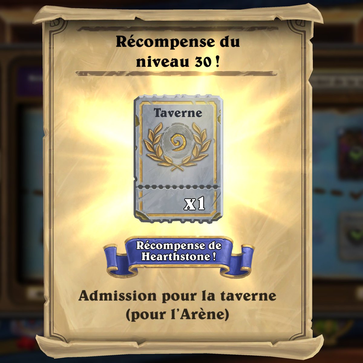 lvl 30 😇 #Hearthstone